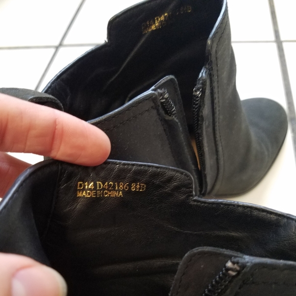 Cole Haan Grand OS Matte Leather Ankle High Heeled Boots - Picture 4 of 10